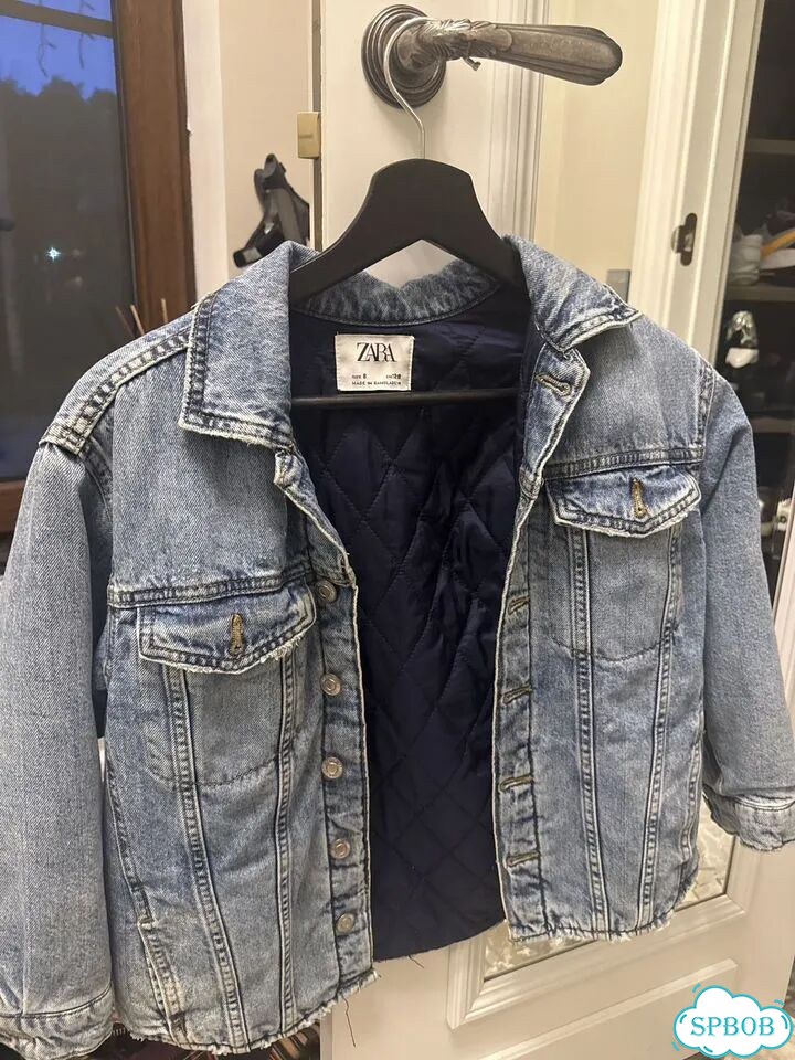 Детская джинсовая куртка Zara фото 1