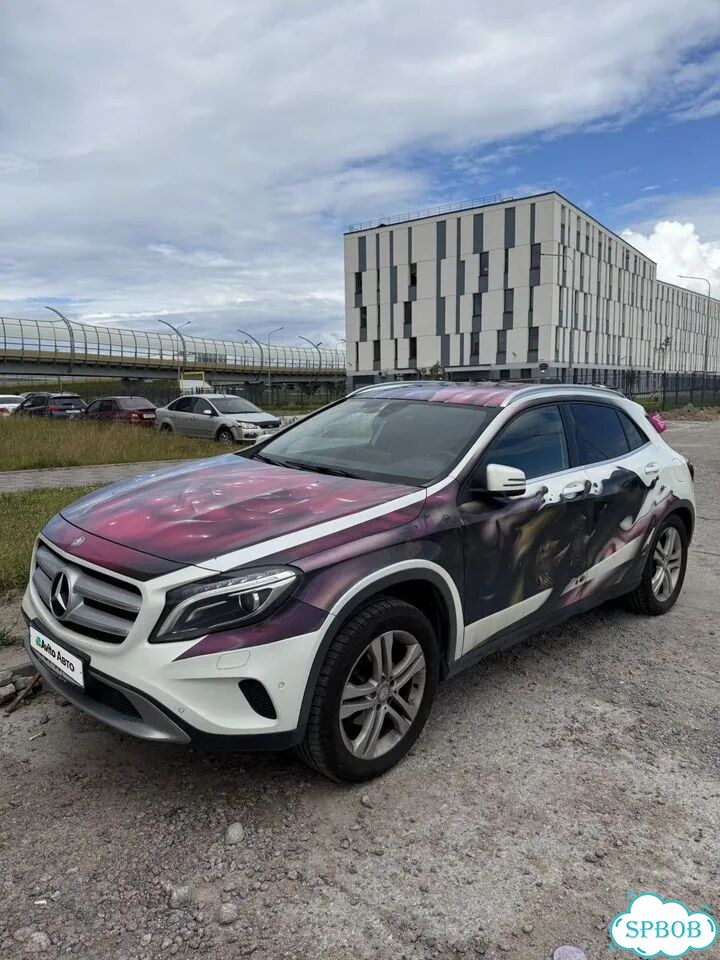 Mercedes-Benz GLA-класс 1.6 AMT, 2016, битый, 101 300 км фото 1