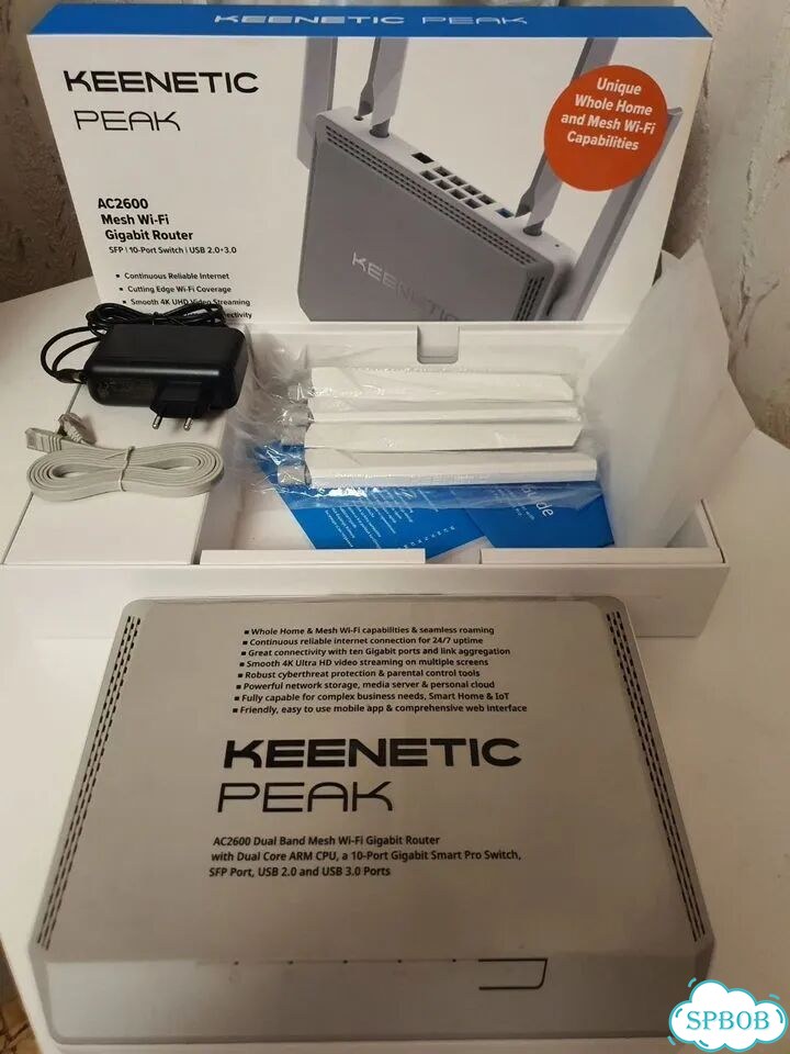 WiFi роутер Keenetic Peak KN-2710 фото 1