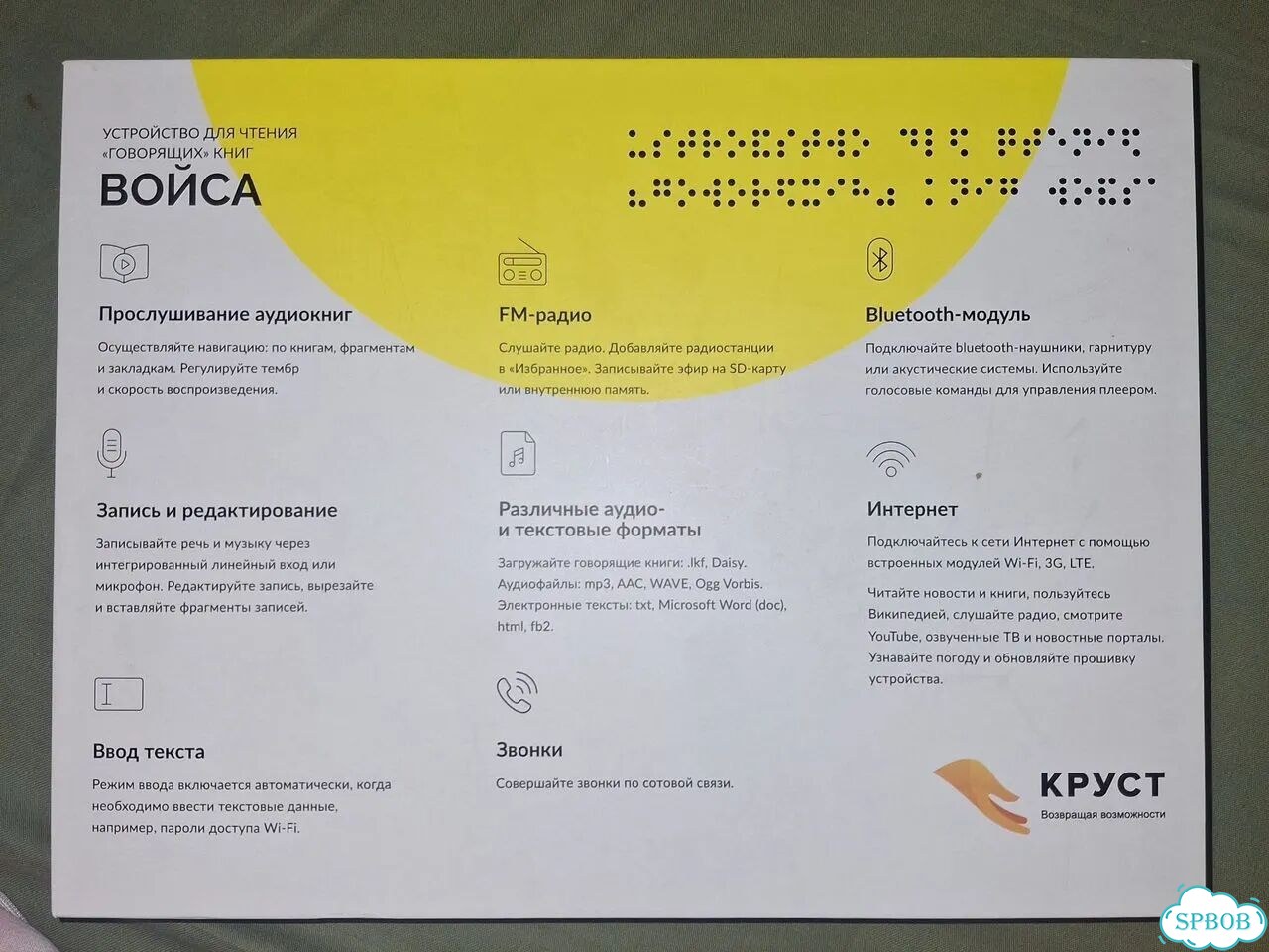 Тифлофлешплеер войса фото 3