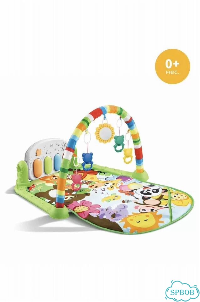 Музыкальный игровой коврик baby go фото 1
