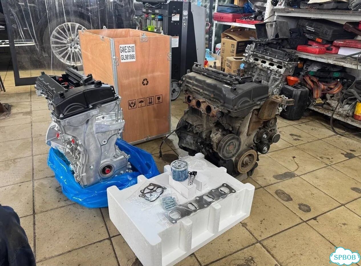 Двигатель G4KE 2.4 L для Kia Sorento / Optima фото 4