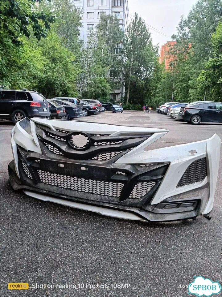 Бампера передний и задний toyota camry 75 фото 1