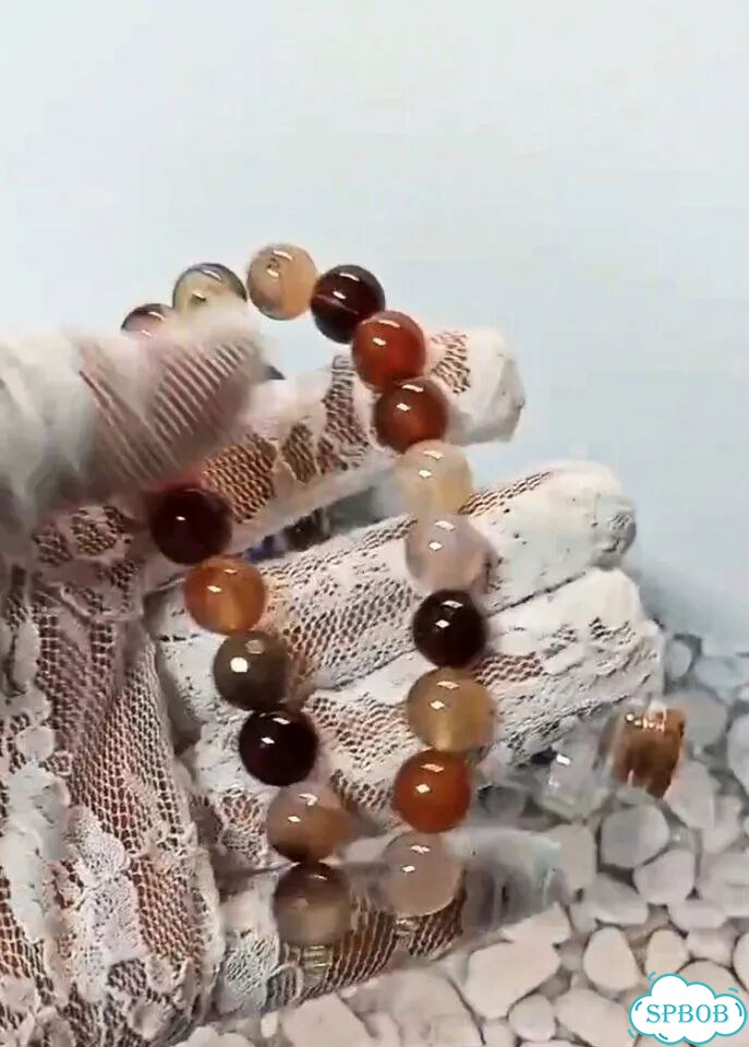 Агат.Бусины из агата фото 2