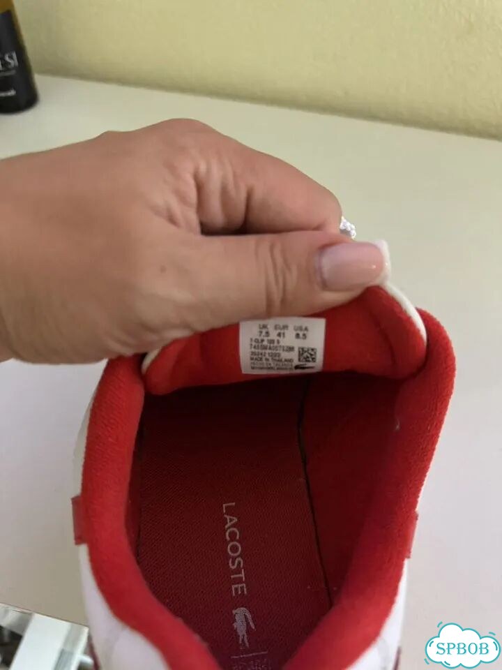 Мужские кеды Lacoste оригинал фото 2