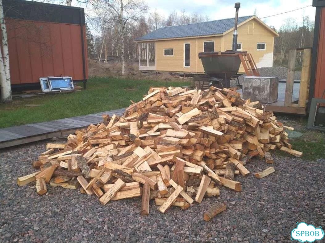 Дрова березовые. Безнал фото 1