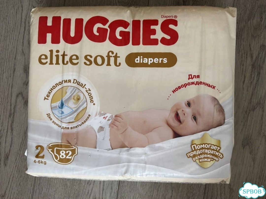 Подгузники huggies elite soft 2 фото 1
