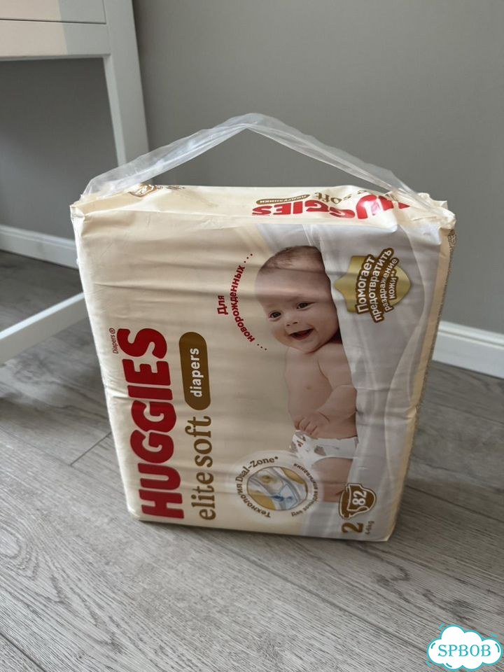 Подгузники huggies elite soft 2 фото 3