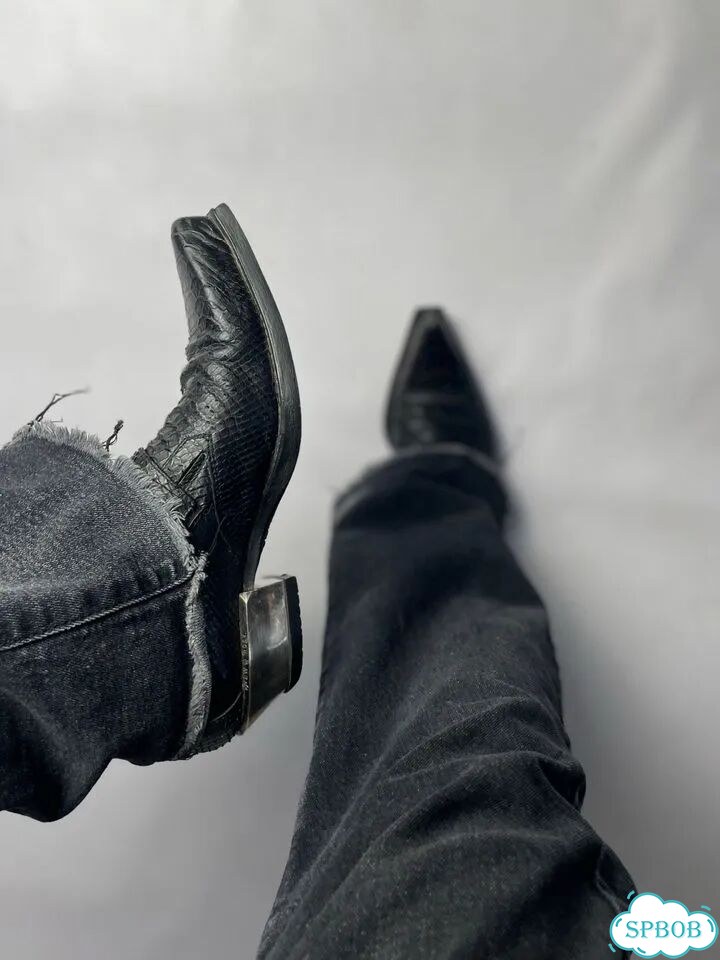 New Rock Казаки питон steel heel винтаж оригинал фото 2