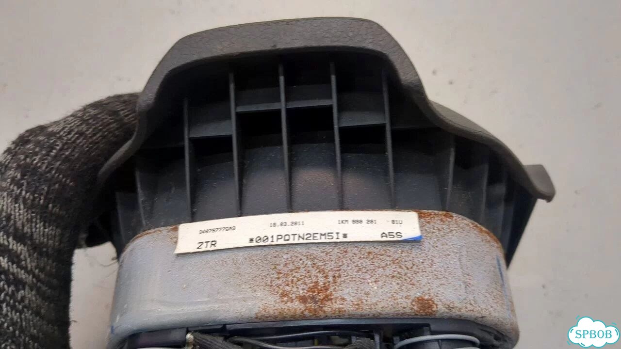 Подушка безопасности водителя Volkswagen Golf 6 фото 5