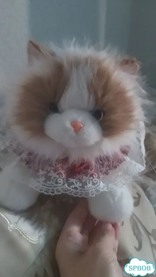 Мягкая игрушка кошечка фото 1