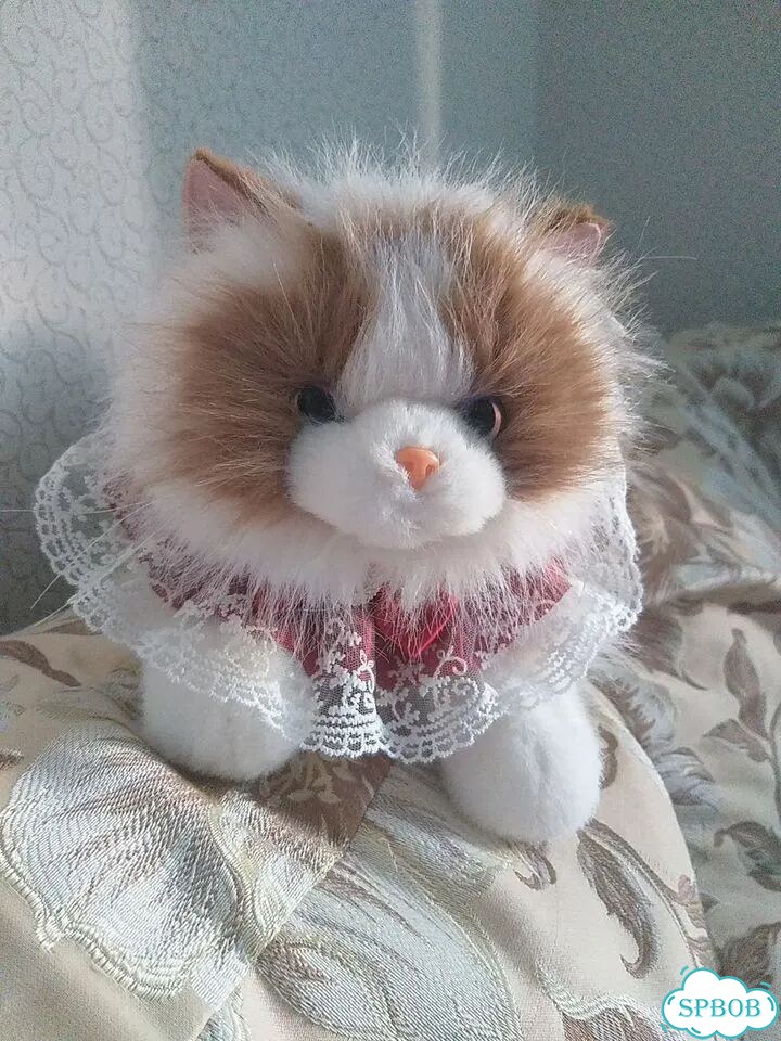 Мягкая игрушка кошечка фото 2