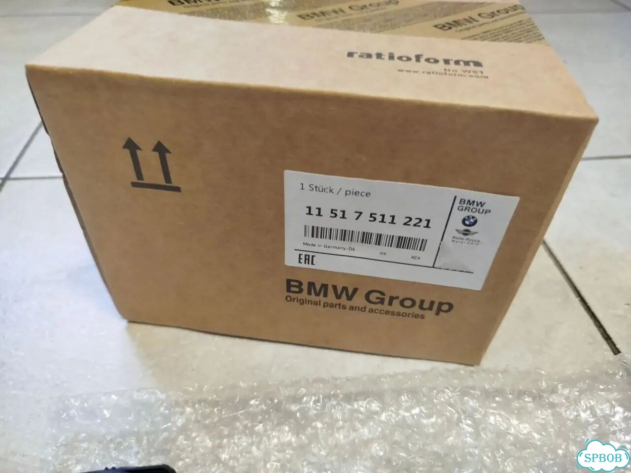 Водяная помпа оригинал BMW 11517511221 фото 2