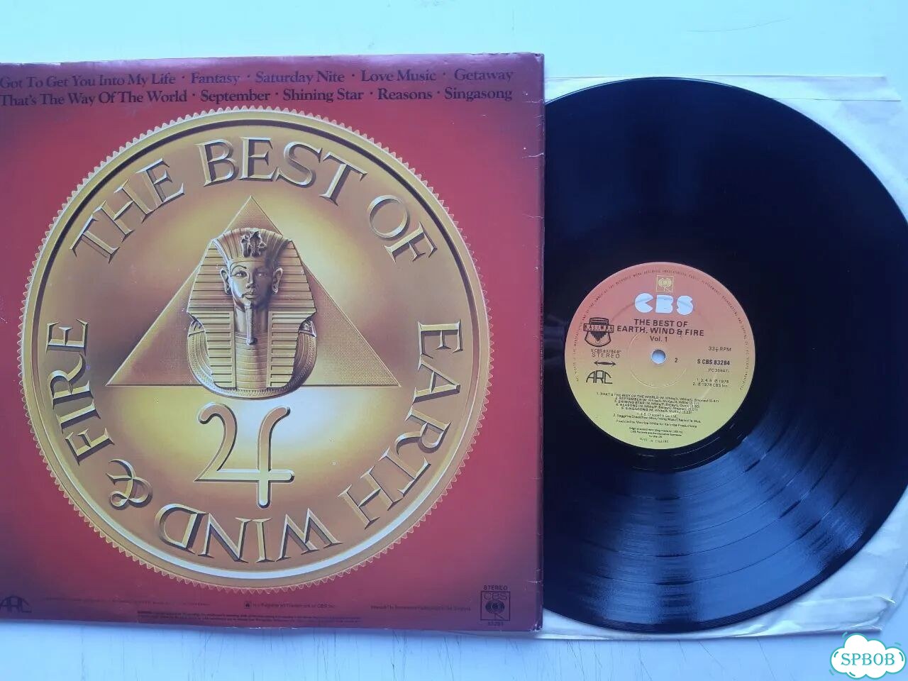 LP/ Earth Wind Fire/The Best Vol 1 фото 2