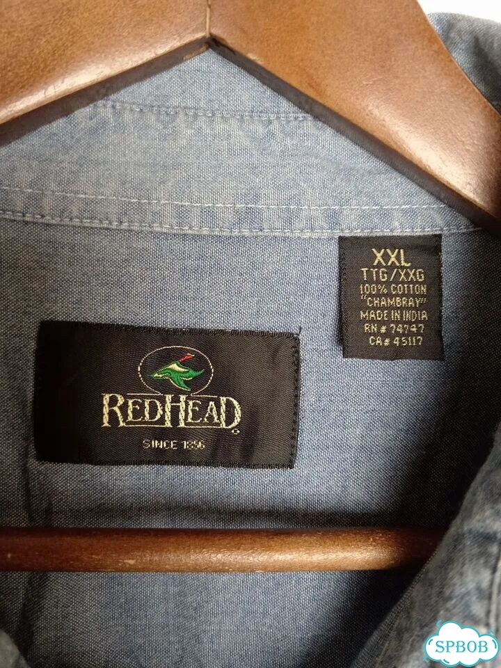 Рубашка RED head 56р Made in india 100 %хлопок фото 1