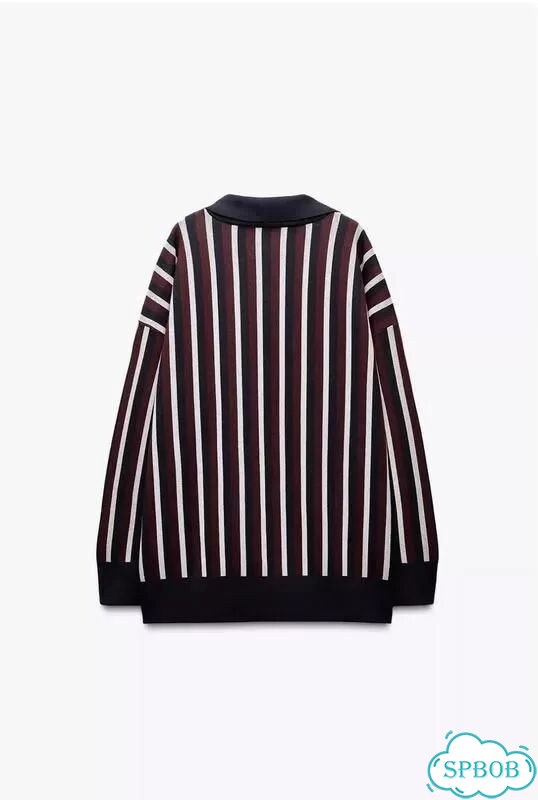 Женский Свитер Zara в вертикальную полоску M ориги фото 5