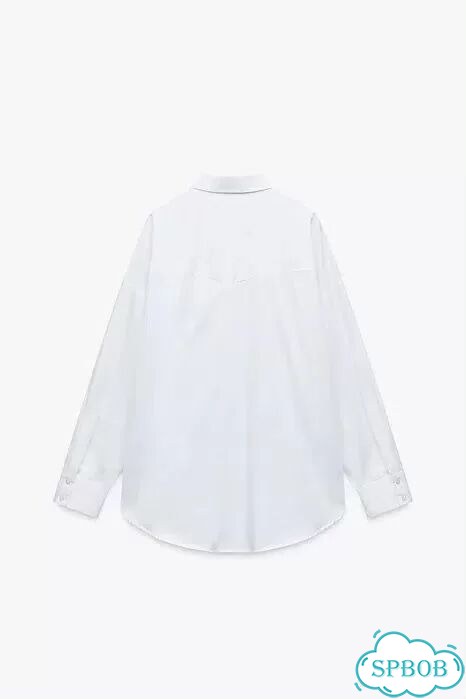 Новая рубашка женская Zara XS оверсайз оригинал фото 3