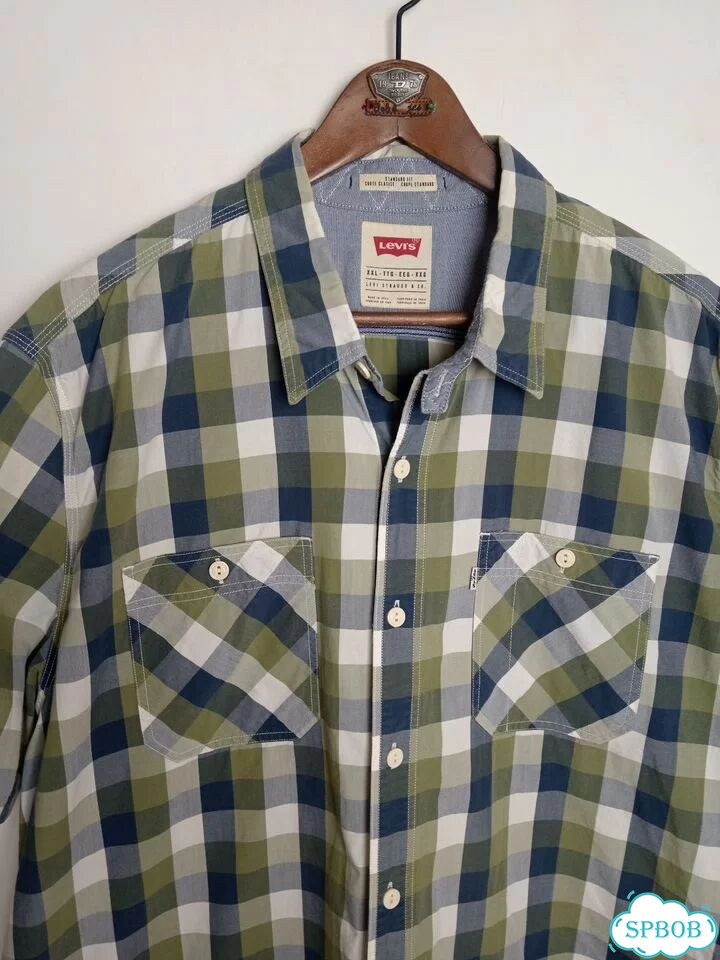 Рубашка Levis 54p. Оригинал made IN india 100 %X фото 4