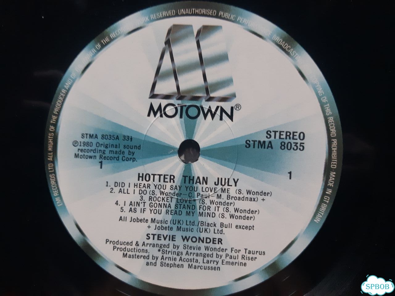 LP (винил) Stevie Wonder фото 2
