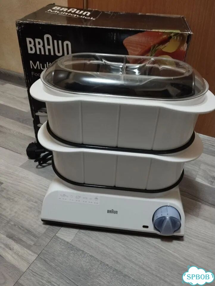 Пароварка Braun MultiGourmet FS 20 фото 1