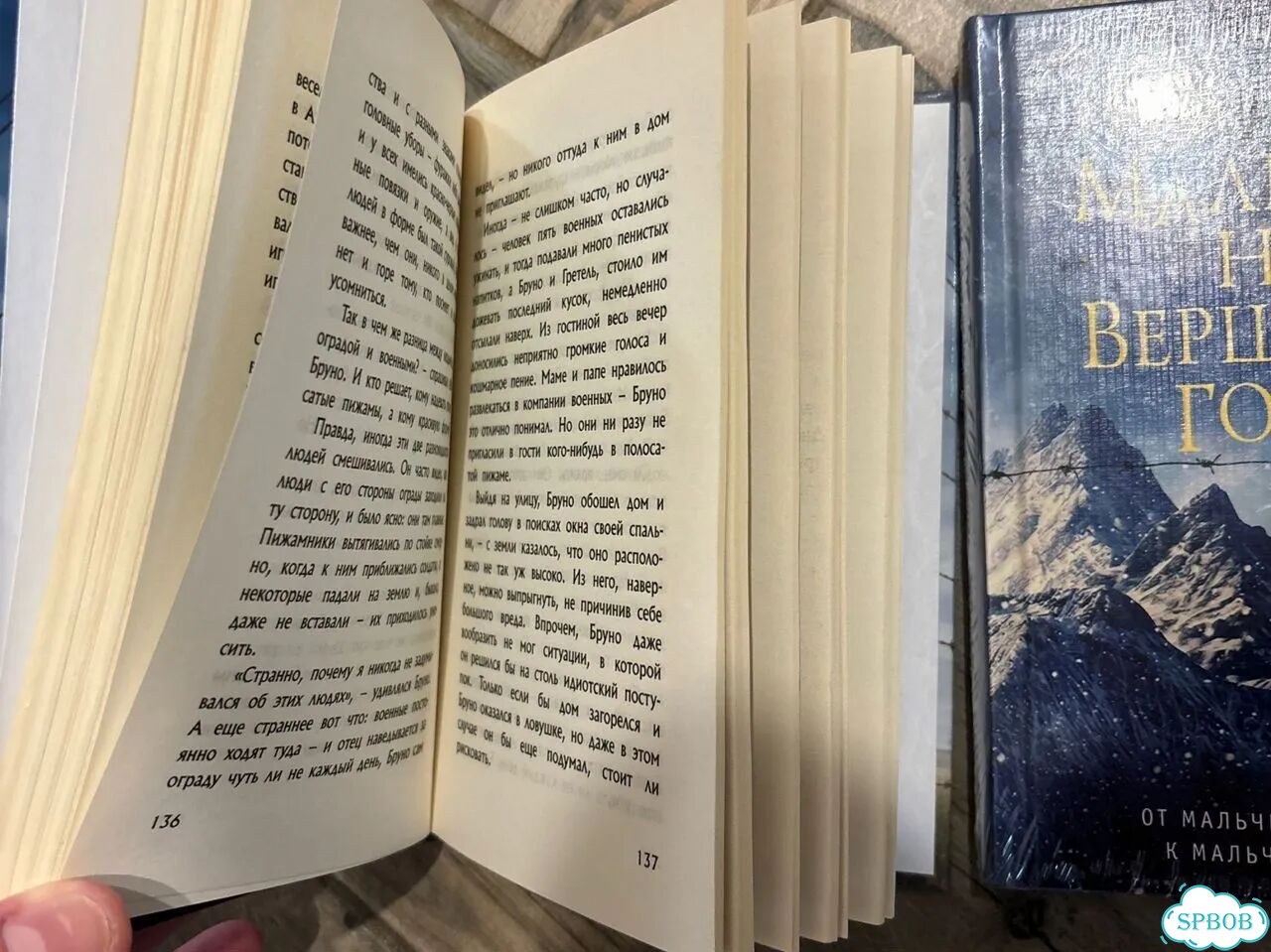 Книга мальчик в полосатой пижаме Джон Бойн фото 2