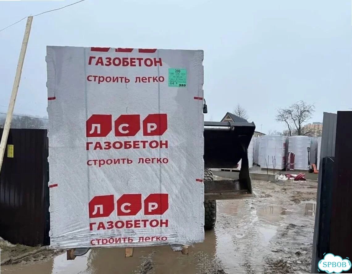Газобетонный блок. Прочный. Для построек фото 7