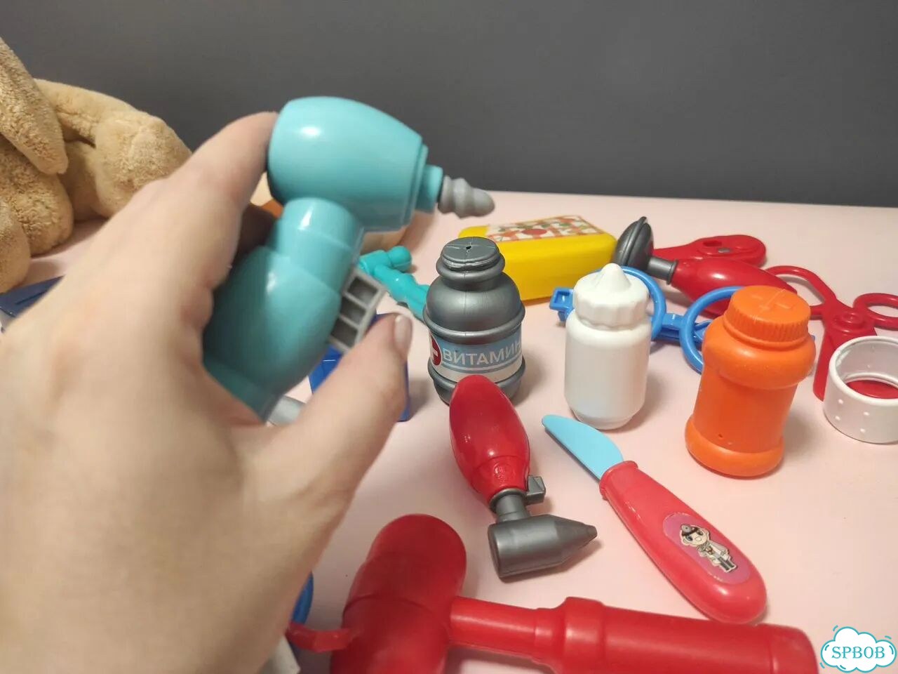 Игрушки пакетом набор доктора и стоматолога фото 6
