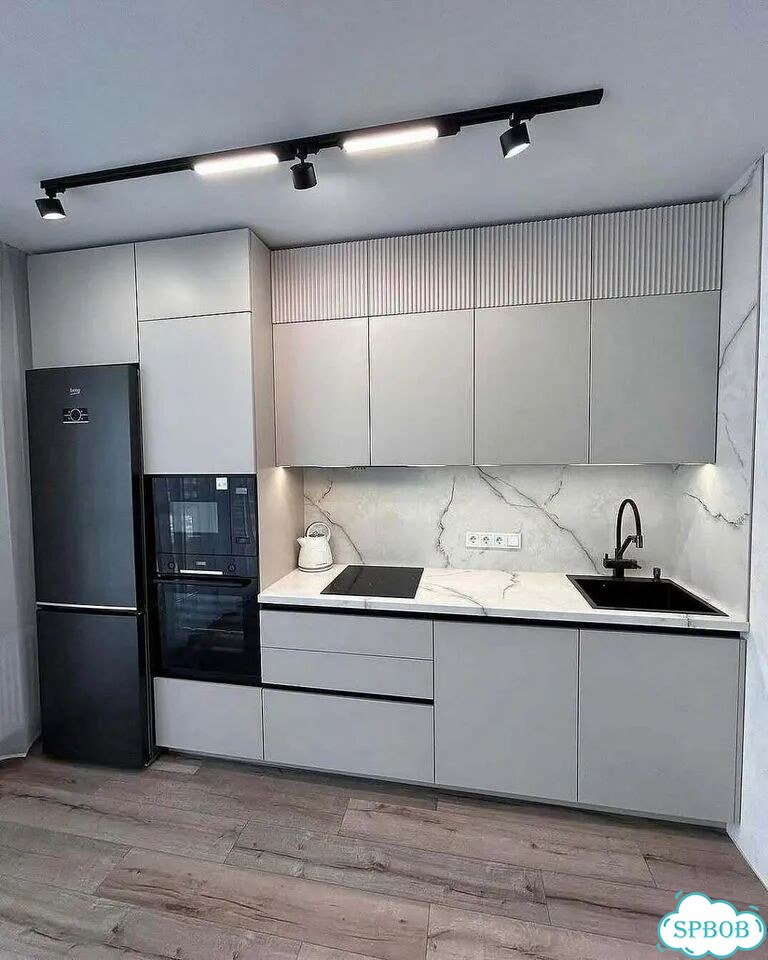 Кухня в минималистичном стиле фото 3