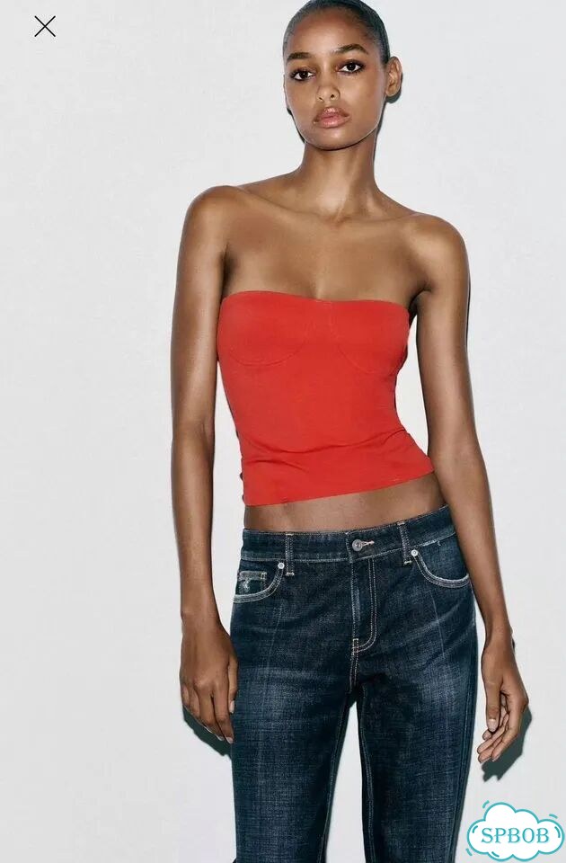 Топ бандо Zara новый фото 1