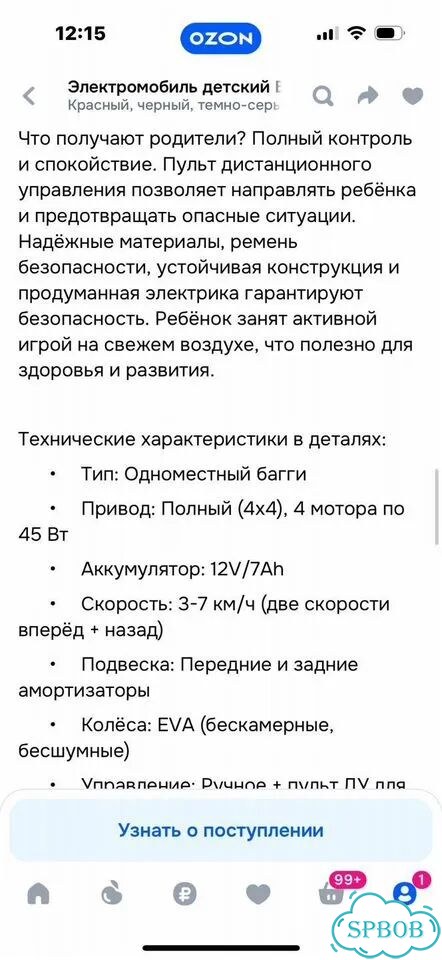 Электромобиль багги фото 8