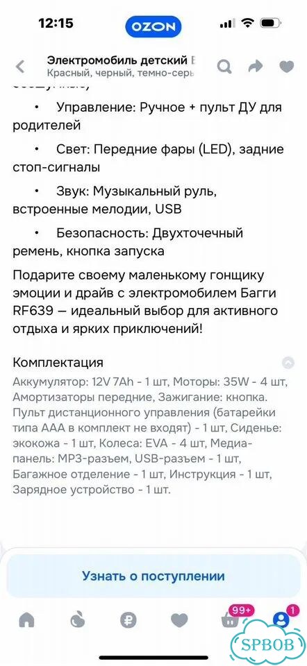 Электромобиль багги фото 9