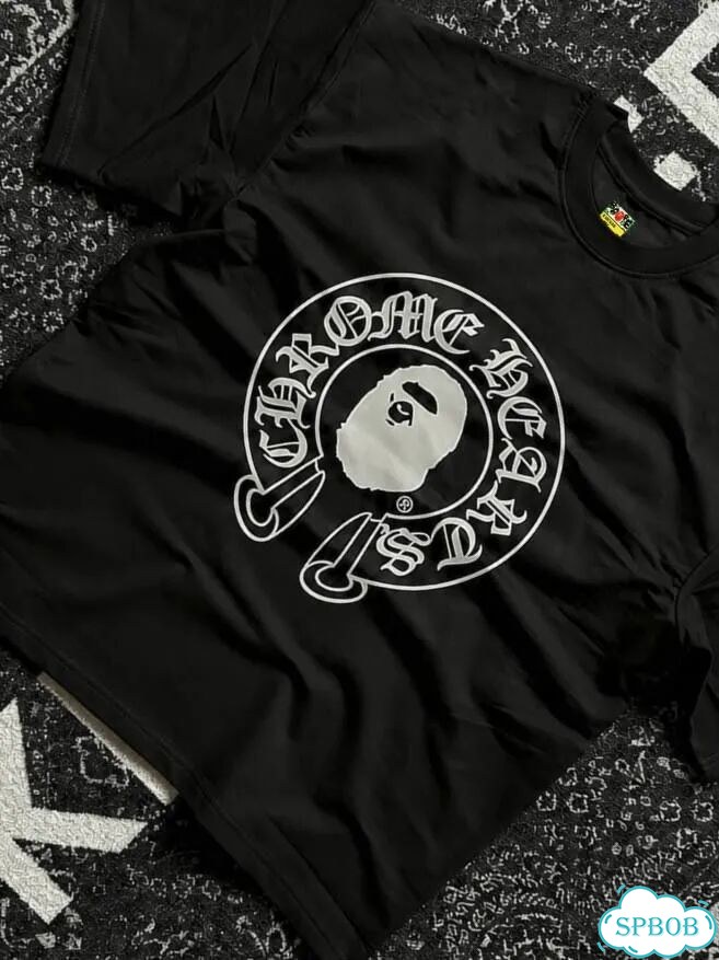 Футболка Bape x Chrome Hearts фото 3