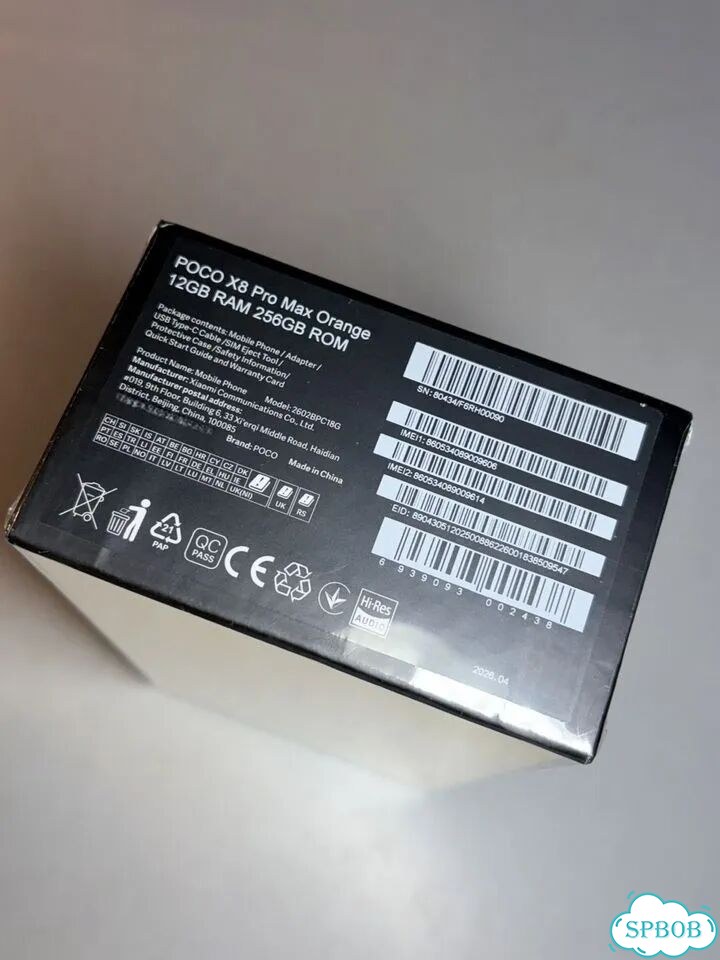 Xiaomi Poco X8 Pro Max, 12/256 ГБ, SIM + eSIM фото 2