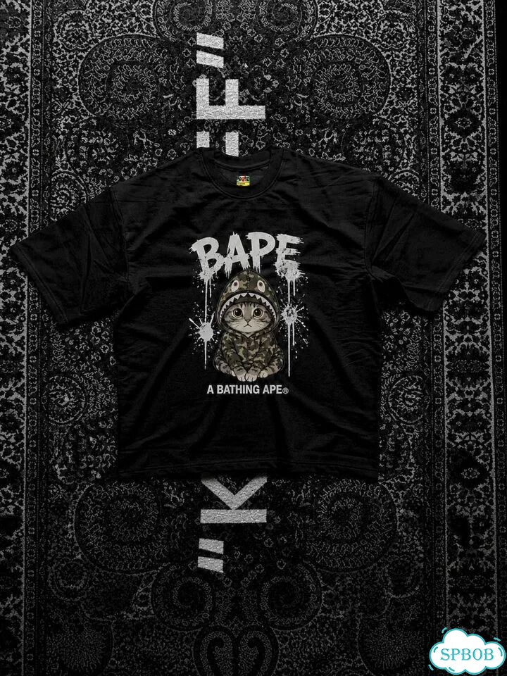 Футболка Bape Kitty Shark фото 1