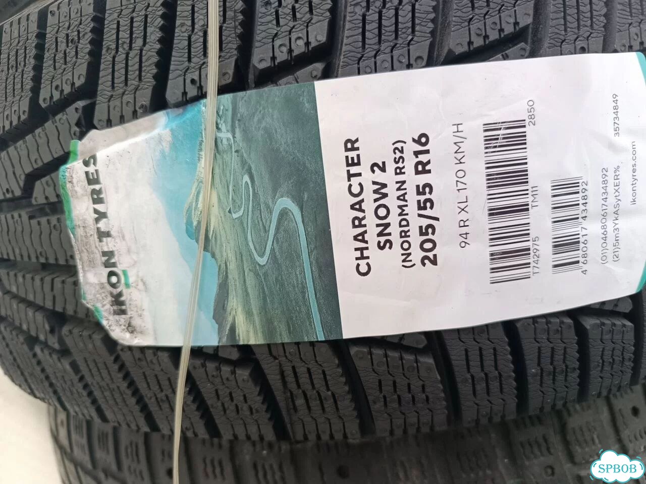 Ikon Tyres CHARACTER SNOW 2 205/55 R16 94R фото 1