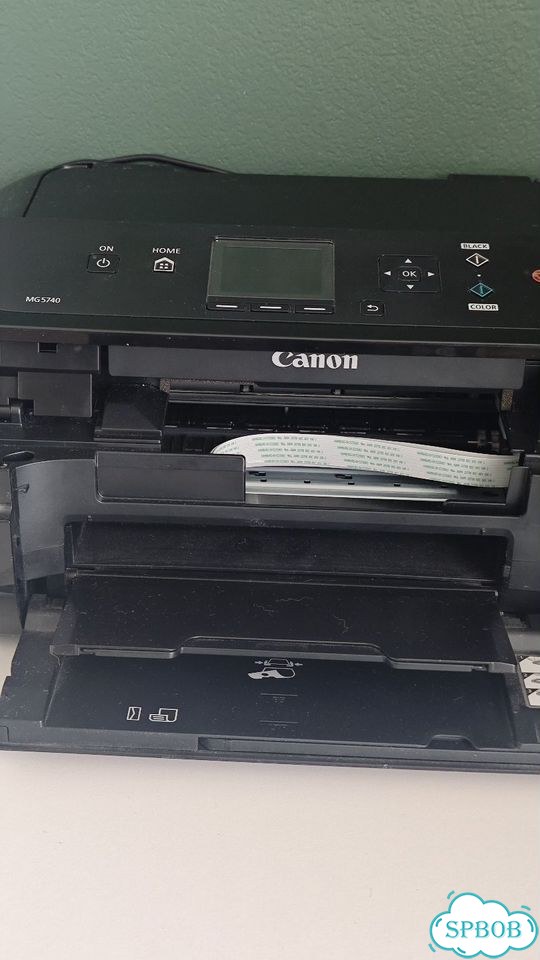Мфу струйное Canon Pixma MG5740 принтер фото 3