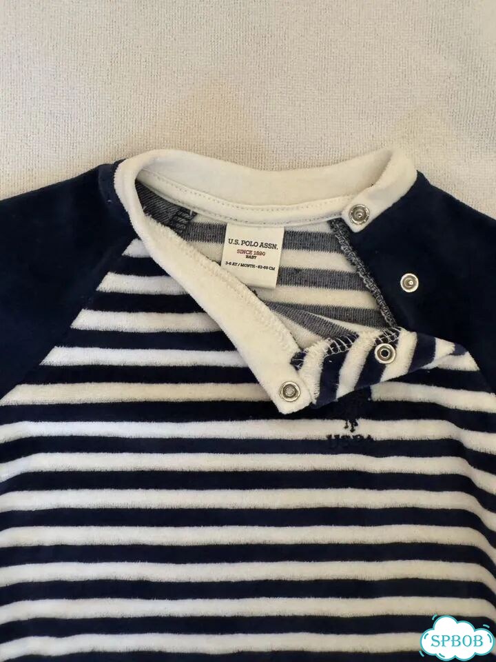 Комбинезон U.S. Polo Assn., размер 62–68 см фото 2