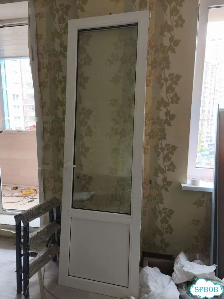 Оконный блок с дверью фото 4