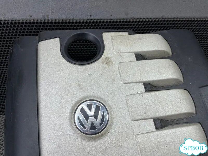 Накладка двигателя Volkswagen Touareg 7LA 2.5 BAC фото 7