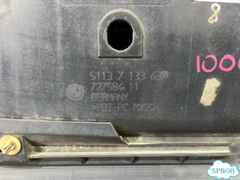 Накладка крышки багажника BMW 7-series E65 N62B36A фото 10
