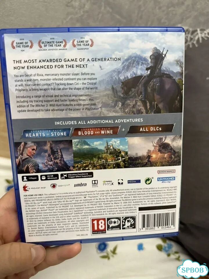 Игра ведьмак на PS5 фото 2