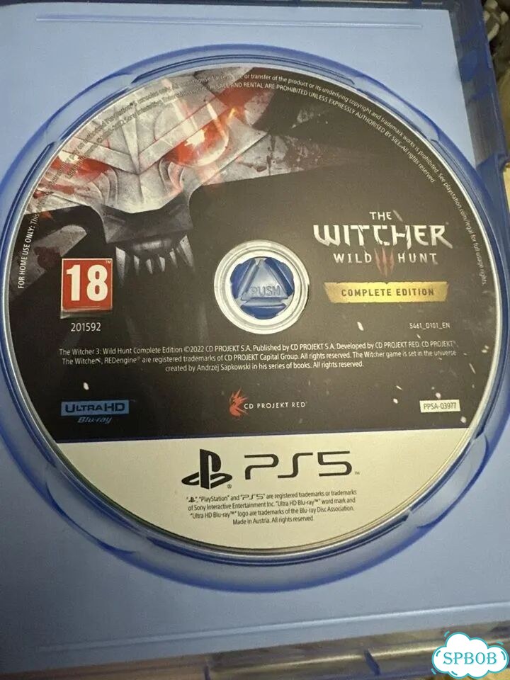 Игра ведьмак на PS5 фото 3