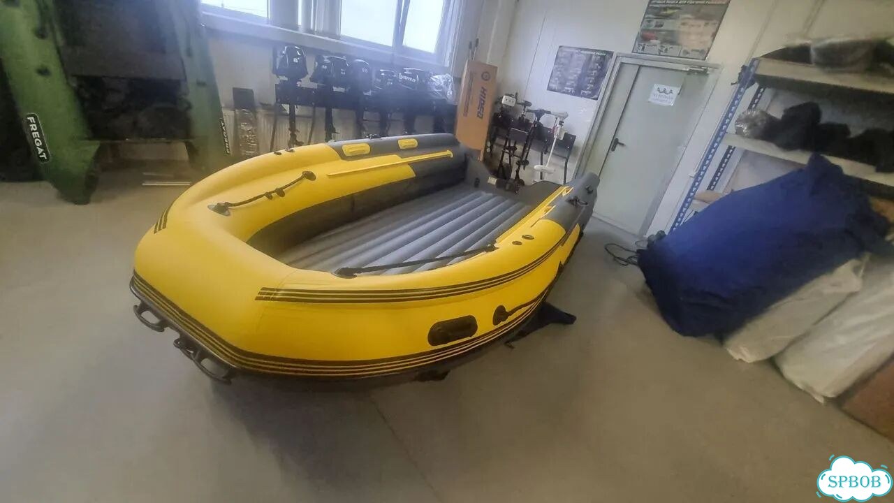 Лодка Skat 400 Fi желто-темносерый фото 6
