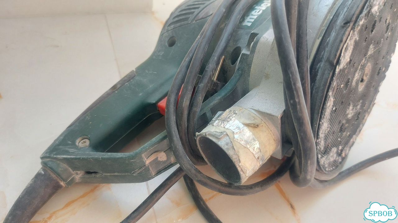 Шлифовальная машинка metabo sxe 450 trunova tec фото 3