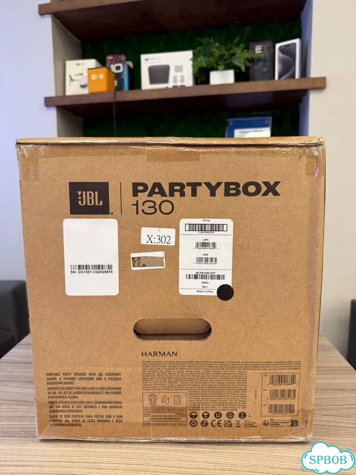 Портативная акустика JBL partybox 130 фото 3