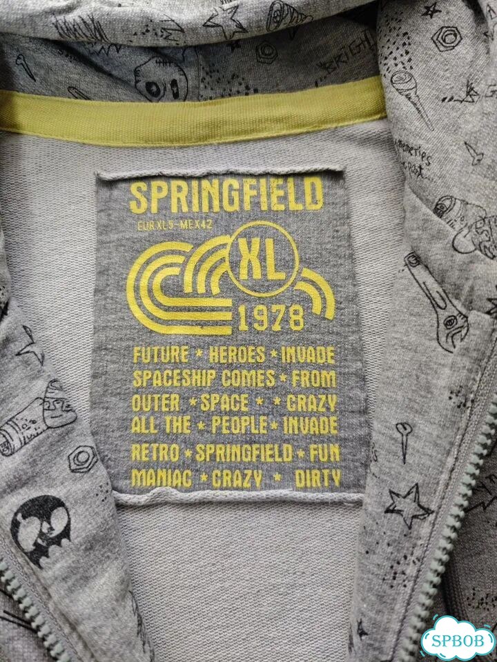 Толстовка мужская на молнии Springfield размер 52 фото 8