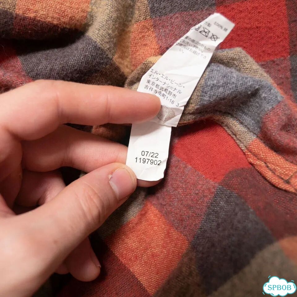 L.L. Bean L фланелевая рубашка фото 6