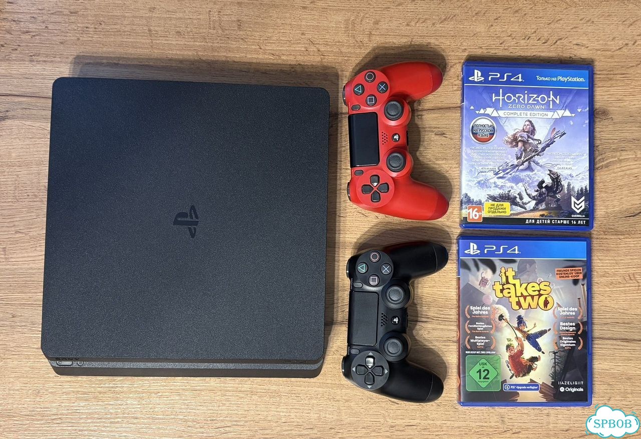 Sony playstation 4 slim 1tb фото 1