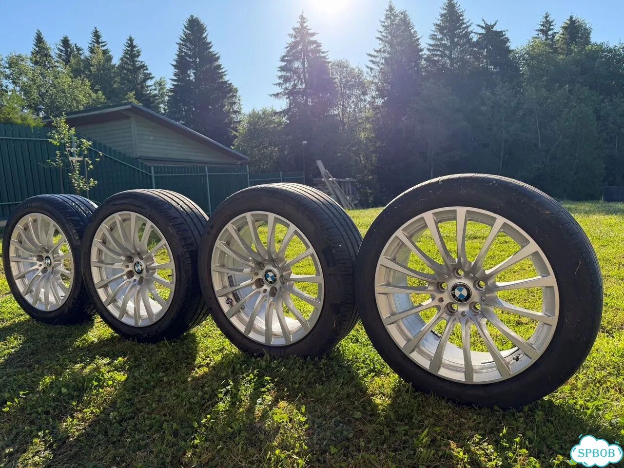 Диски bmw 5 g30 r18 оригинал 5x112 фото 3