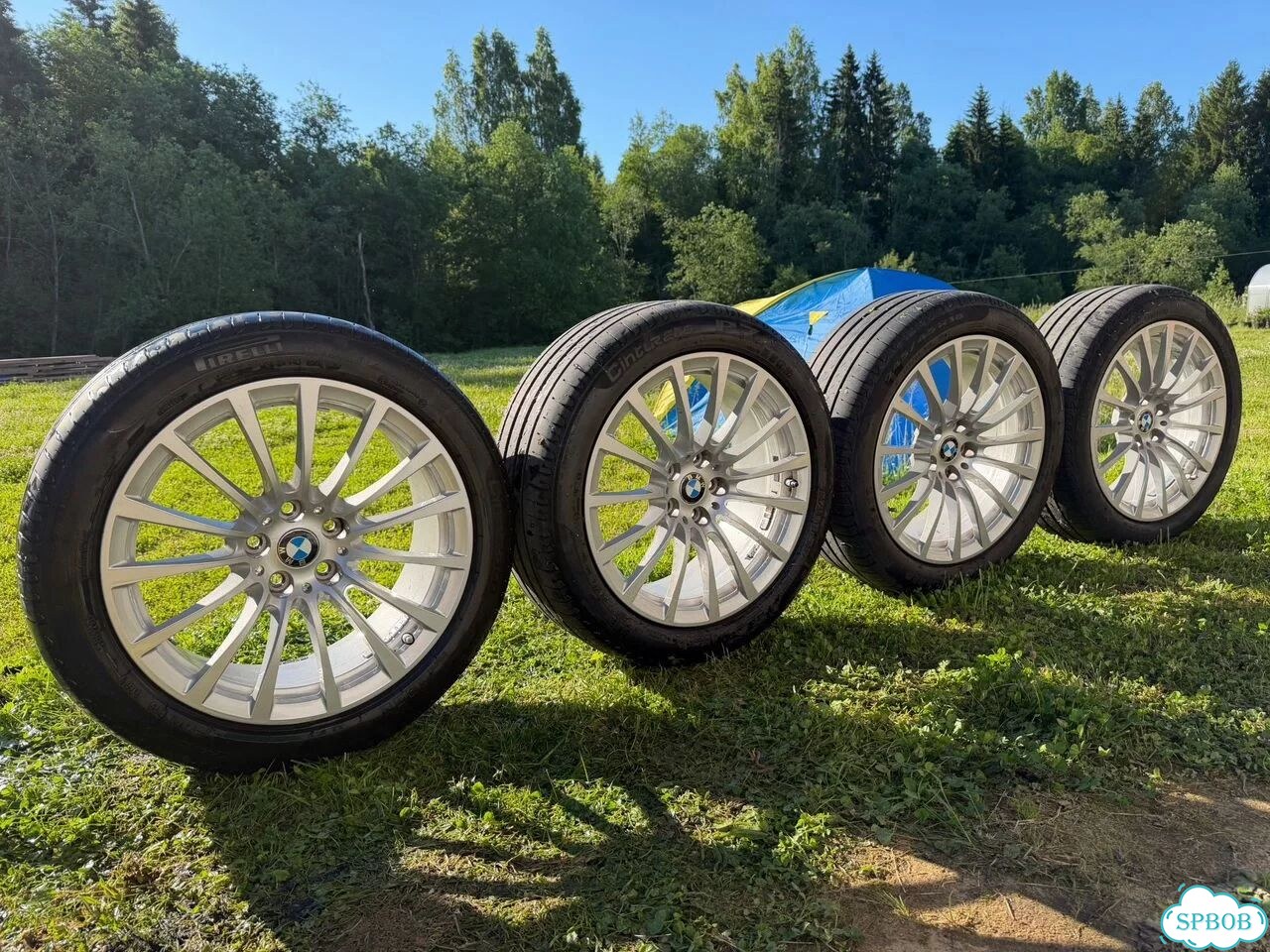 Диски bmw 5 g30 r18 оригинал 5x112 фото 9